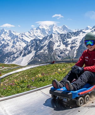 La luge d’été ou luge sur rails : une activité familiale à la montagne