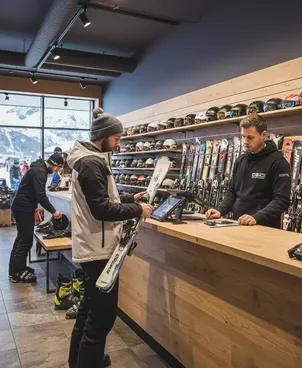 Louer ses skis pour réduire son impact écologique