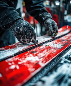 Notre savoir faire dans l'entretien des skis