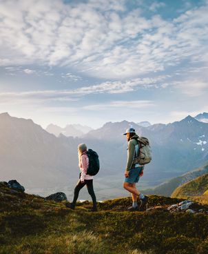 Mountain running and trail running