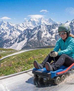 4-season luge: enjoy sliding all year round
