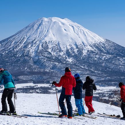 skieur sur les pistes