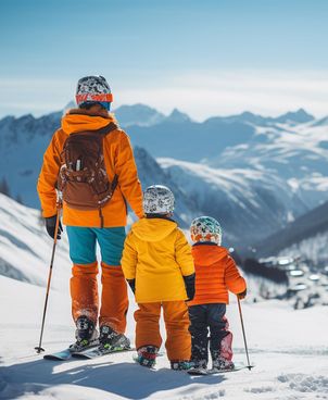 What family activities to do in the mountains in winter?
